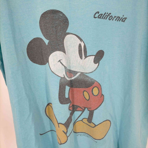 S/S キャラクタープリントリンガーTシャツ 紙タグ メンズ