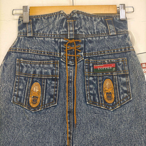 トッパー Topper 刺繍デザインデニムスカート レディース