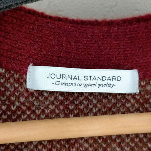 ジャーナルスタンダード JOURNAL STANDARD レトロ ジャガードニット カーディガン メンズ JPN:L