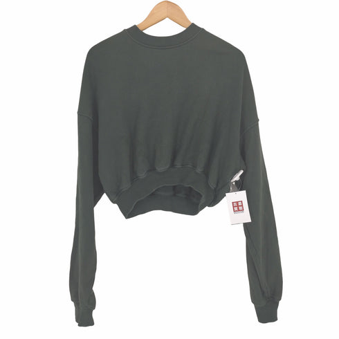 studio.r330 ショートクルーネックスウェット レディース JPN:M