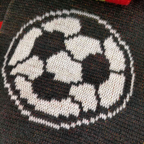 DEUTSCHLAND フリンジ サッカーマフラー メンズ