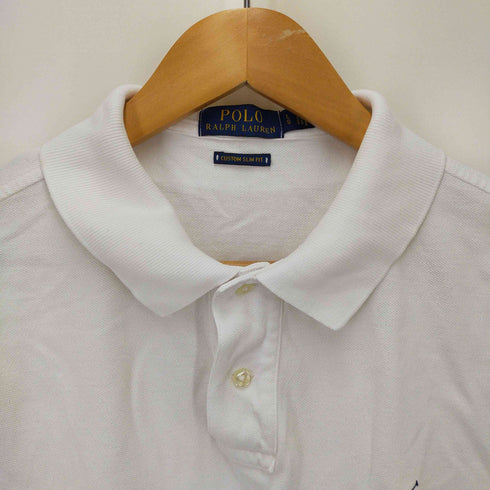 ポロラルフローレン POLO RALPH LAUREN CUSTOM FIT ポニー刺繍ポロシャツ メンズ JPN:2