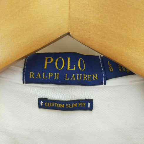 ポロラルフローレン POLO RALPH LAUREN CUSTOM FIT ポニー刺繍ポロシャツ メンズ JPN:2