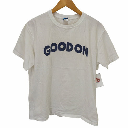 グッドオン good on アーチロゴクルーネックTシャツ ボックスシルエット メンズ JPN:L