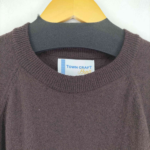 タウンクラフト TOWN CRAFT 別注ループヤーンニットプルオーバー メンズ JPN:XL