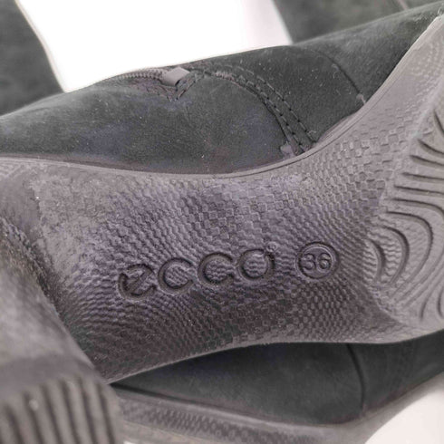 エコー ecco レザーロングブーツ レディース JPN:36