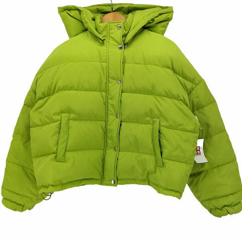 ジュエティ jouetie 18SS BIG カラー フード ダウン ジャケット レディース JPN:M