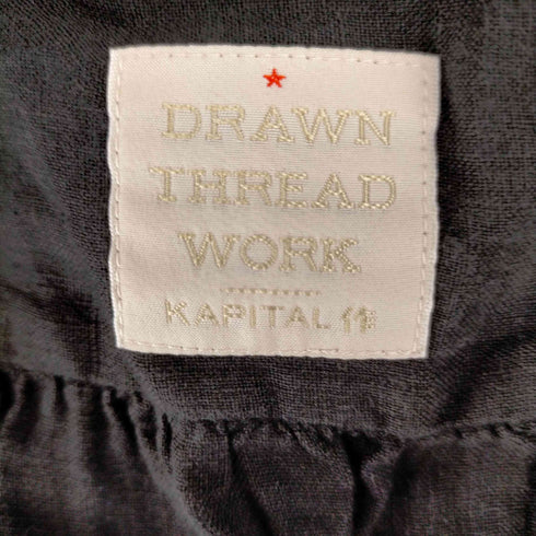 キャピタル KAPITAL 刺繍デザインリネンワンピース レディース JPN:S