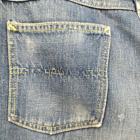 フォアモスト FOREMOST 50s- GRIPPER ZIPPER デニムパンツ メンズ