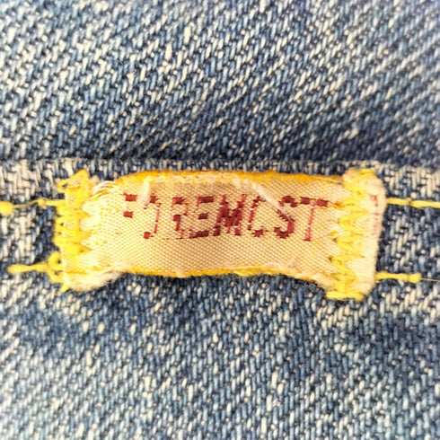 フォアモスト FOREMOST 50s- GRIPPER ZIPPER デニムパンツ メンズ