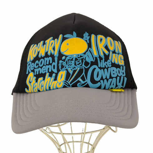 キャピタル KAPITAL CONEYCOWBOWY メッシュキャップ メンズ ONE SIZE