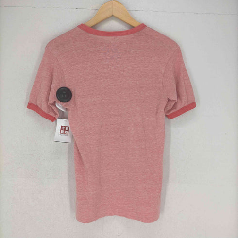 ヘインズ Hanes 75年製 三角タグ SOLVANG ATHLETICS リンガーTシャツ メンズ JPN:S