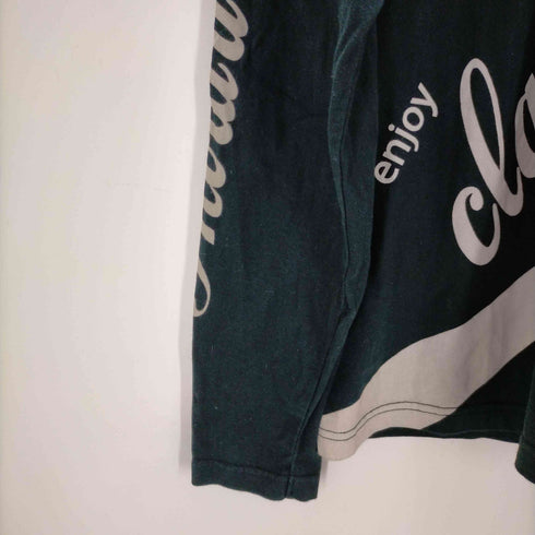 カミナリモータース 両面プリント長袖Tシャツ メンズ