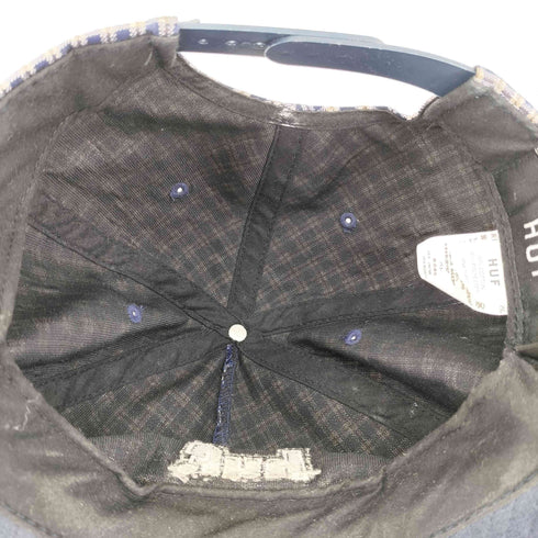 ハフ HUF 1993 PLAID SNAPBACK キャップ メンズ