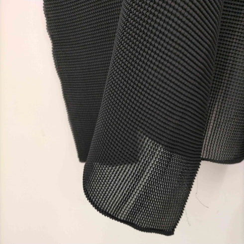 ミー イッセイミヤケ me ISSEY MIYAKE フロントオープン ワッフルカーディガン レディース