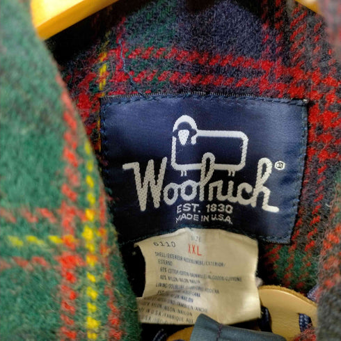 ウールリッチ WOOLRICH USA製 裏地チェック マウンテンジャケット メンズ import:XXL
