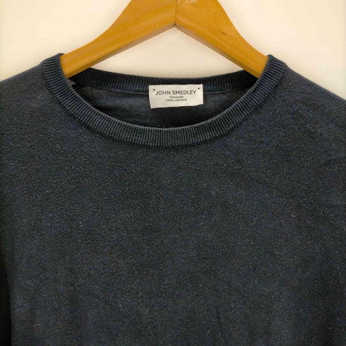 ジョンスメドレー JOHN SMEDLEY シーアイランドコットンロングスリーブニット メンズ JPN:S