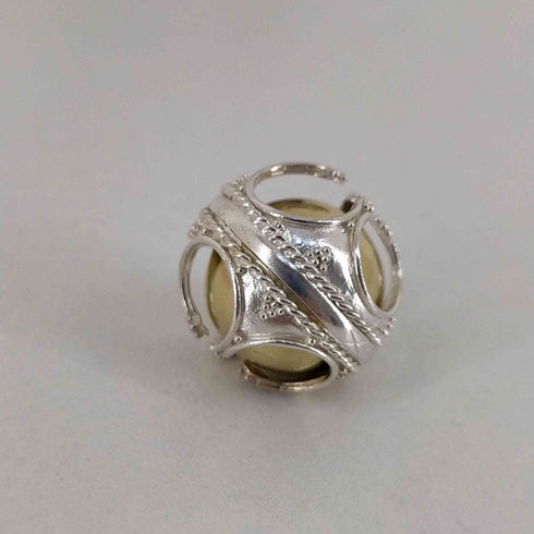 925刻印 ガムランボール アラベスク ネックレストップ レディース
