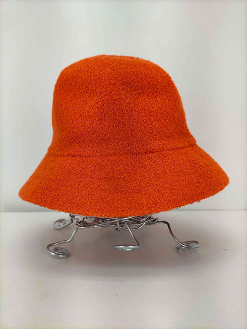 カンゴール KANGOL バケットハット パイル ロゴ 刺繍 レディース M