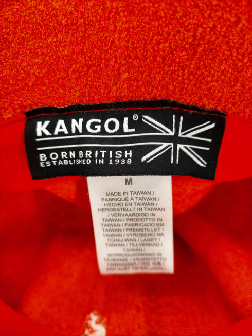 カンゴール KANGOL バケットハット パイル ロゴ 刺繍 レディース M
