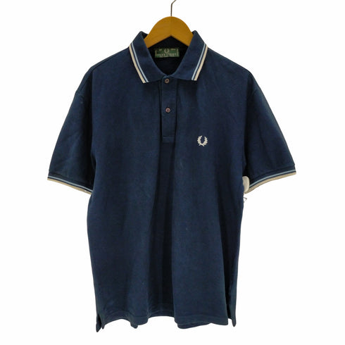 フレッドペリー FRED PERRY 90S England製 ロゴ刺繍 ポロシャツ メンズ 42