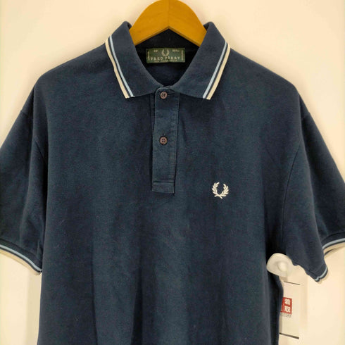フレッドペリー FRED PERRY 90S England製 ロゴ刺繍 ポロシャツ メンズ 42