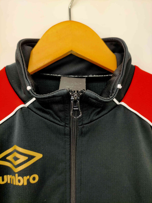 アンブロ UMBRO デサント社製 ロゴプリントツートントラックジャケット メンズ JPN:S