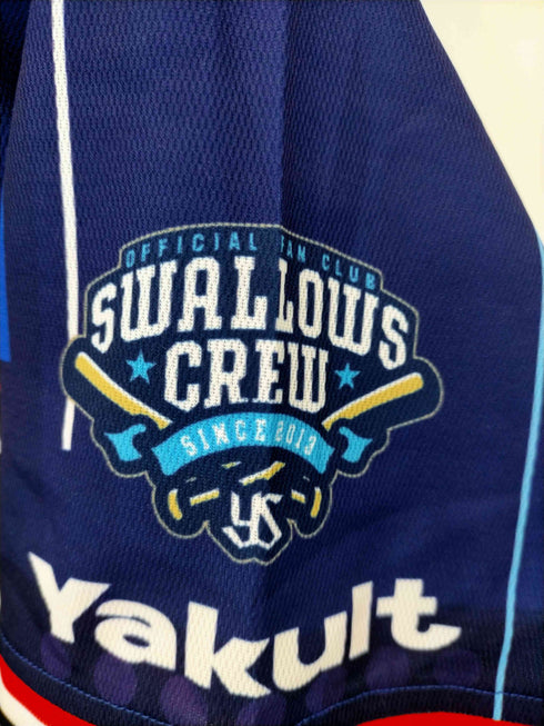 マジェスティック MAJESTIC SWALLOWS JAPAN BASEBALL TEAM ベースボールシャツ メンズ JPN:L