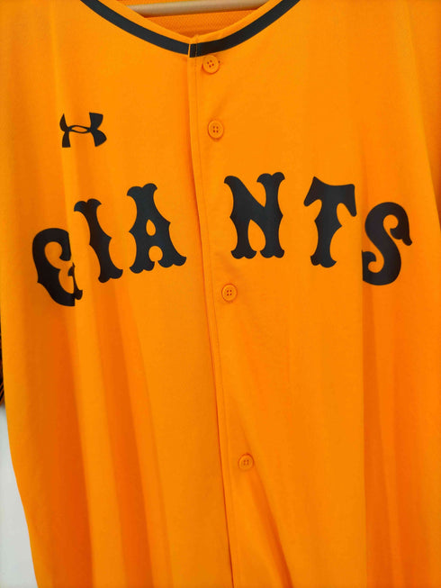 アンダーアーマー UNDER ARMOUR GIANTS JAPAN BASEBALL TEAM ベースボールシャツ メンズ
