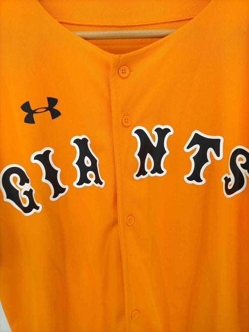 アンダーアーマー UNDER ARMOUR GIANTS JAPAN BASEBALL TEAM ベースボールシャツ メンズ