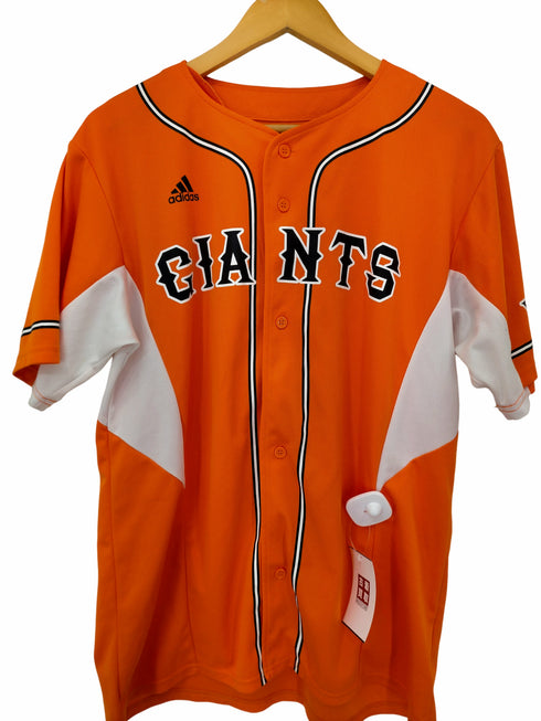 アディダス adidas GIANTS JAPAN BASEBALL TEAM ベースボールシャツ メンズ JPN:L