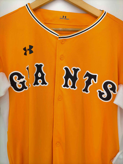アンダーアーマー UNDER ARMOUR GIANTS JAPAN BASEBALL TEAM ベースボールシャツ メンズ JPN:L