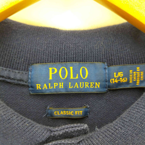 ポロラルフローレン POLO RALPH LAUREN CLASSIC FIT ポニー刺繍S/S ポロシャツ メンズ 14-16