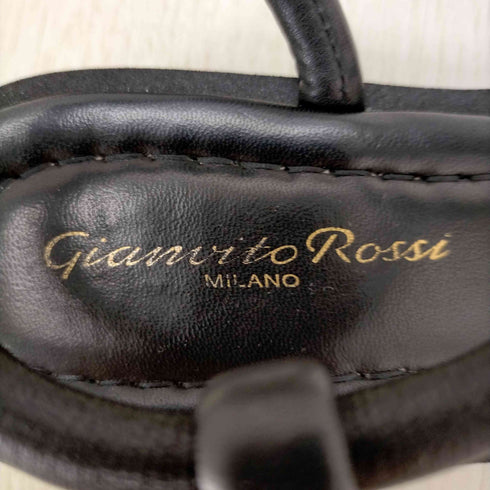 ジャンビトロッシ Gianvito Rossi marine nappa レディース 36 1/2