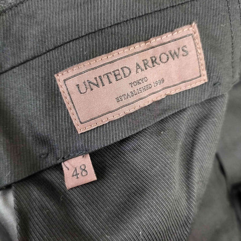 ユナイテッドアローズ UNITED ARROWS ウールポリ テーパードスラックス メンズ JPN:48