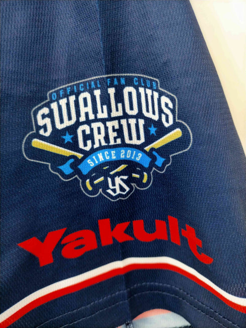 マジェスティック MAJESTIC SWALLOWS JAPAN BASEBALL TEAM ベースボールシャツ メンズ JPN:L