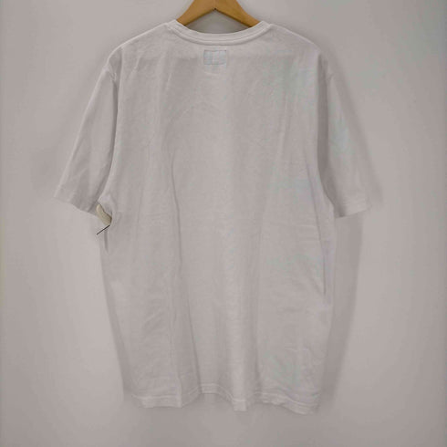 ステューシー Stussy 刺繍 ワンポイント ショーンフォント トリコロール 胸ポケット 半袖Tシャツ メンズ JPN:XL