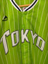 マジェスティック MAJESTIC SWALLOWS JAPAN BASEBALL TEAM ベースボールシャツ TOKYO メンズ FREE