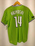マジェスティック MAJESTIC SWALLOWS JAPAN BASEBALL TEAM ベースボールシャツ TOKYO メンズ FREE