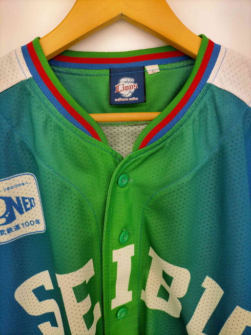 SEIBU JAPAN BASEBALL TEAM ベースボールシャツ メンズ JPN:L