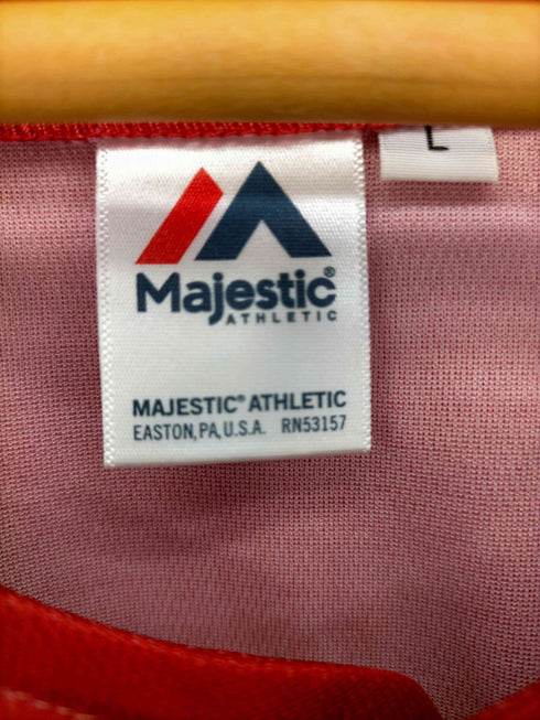 マジェスティック MAJESTIC SEIBU JAPAN BASEBALL TEAM ベースボールシャツ メンズ JPN:L