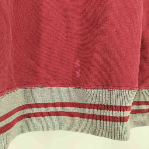 チャンピオン Champion 90S USA製 REVERSE WEAVE 刺繍タグ リブライン スプリクトロゴ 刺繍 クルーネック スウェット メンズ