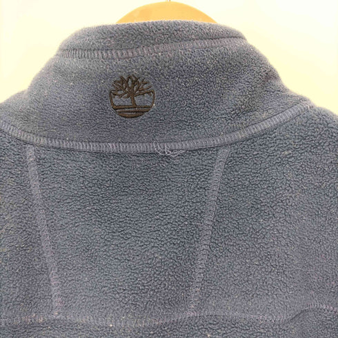 ティンバーランド Timberland ロゴ 刺繍 ハーフジップ フリースジャケット メンズ 2XL