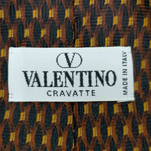 ヴァレンティノ Valentino 総柄シルクネクタイ メンズ ONE SIZE