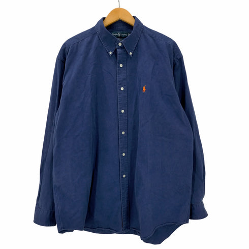 ラルフローレン RALPH LAUREN BLAKE ポニー刺繍 ボタンダウン 長袖シャツ メンズ JPN:XL