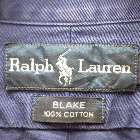 ラルフローレン RALPH LAUREN BLAKE ポニー刺繍 ボタンダウン 長袖シャツ メンズ JPN:XL