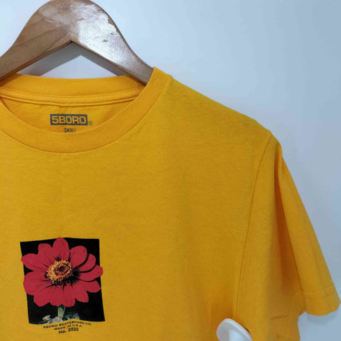 5boro FLOWER SEED 2020 TEE クルーネック Tシャツ メンズ import:S