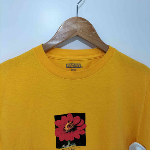 5boro FLOWER SEED 2020 TEE クルーネック Tシャツ メンズ import:S