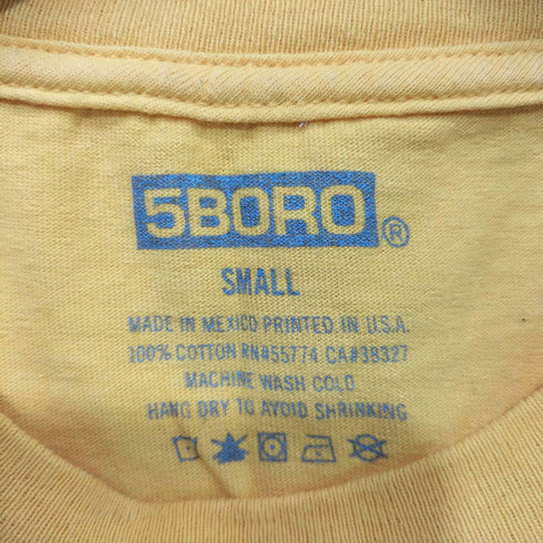 5boro FLOWER SEED 2020 TEE クルーネック Tシャツ メンズ import:S