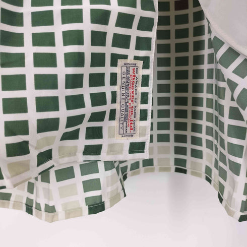 フーエバー WHOEVER グラデーション ドット オープンカラー シャツ メンズ JPN:XL